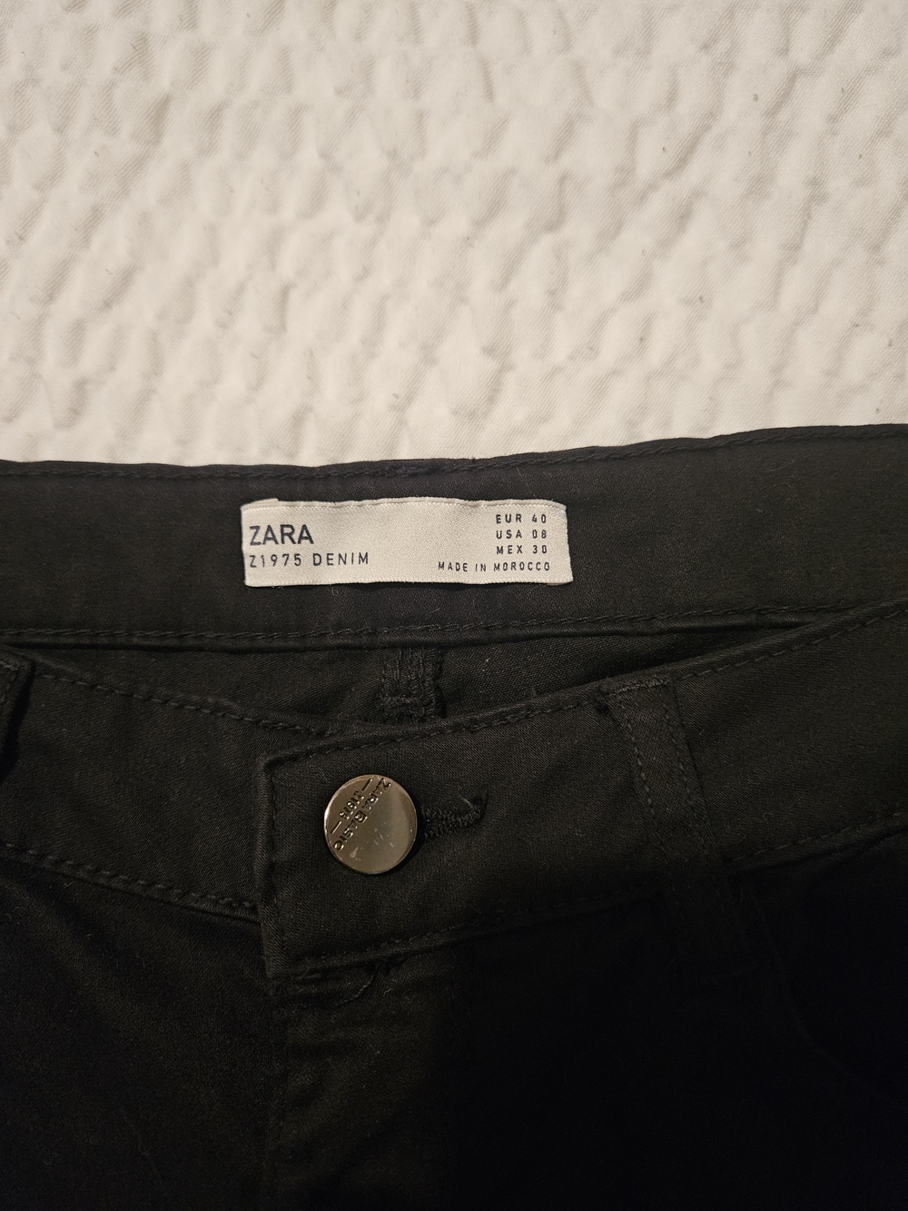 ZARA Black Denim Women's Jeans - Z1975